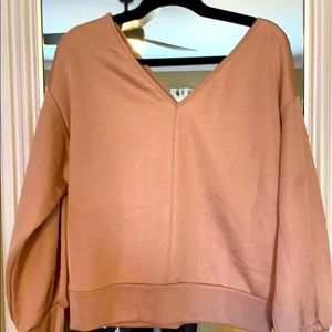 Express V NECK BEAUTIFUL SWEATER